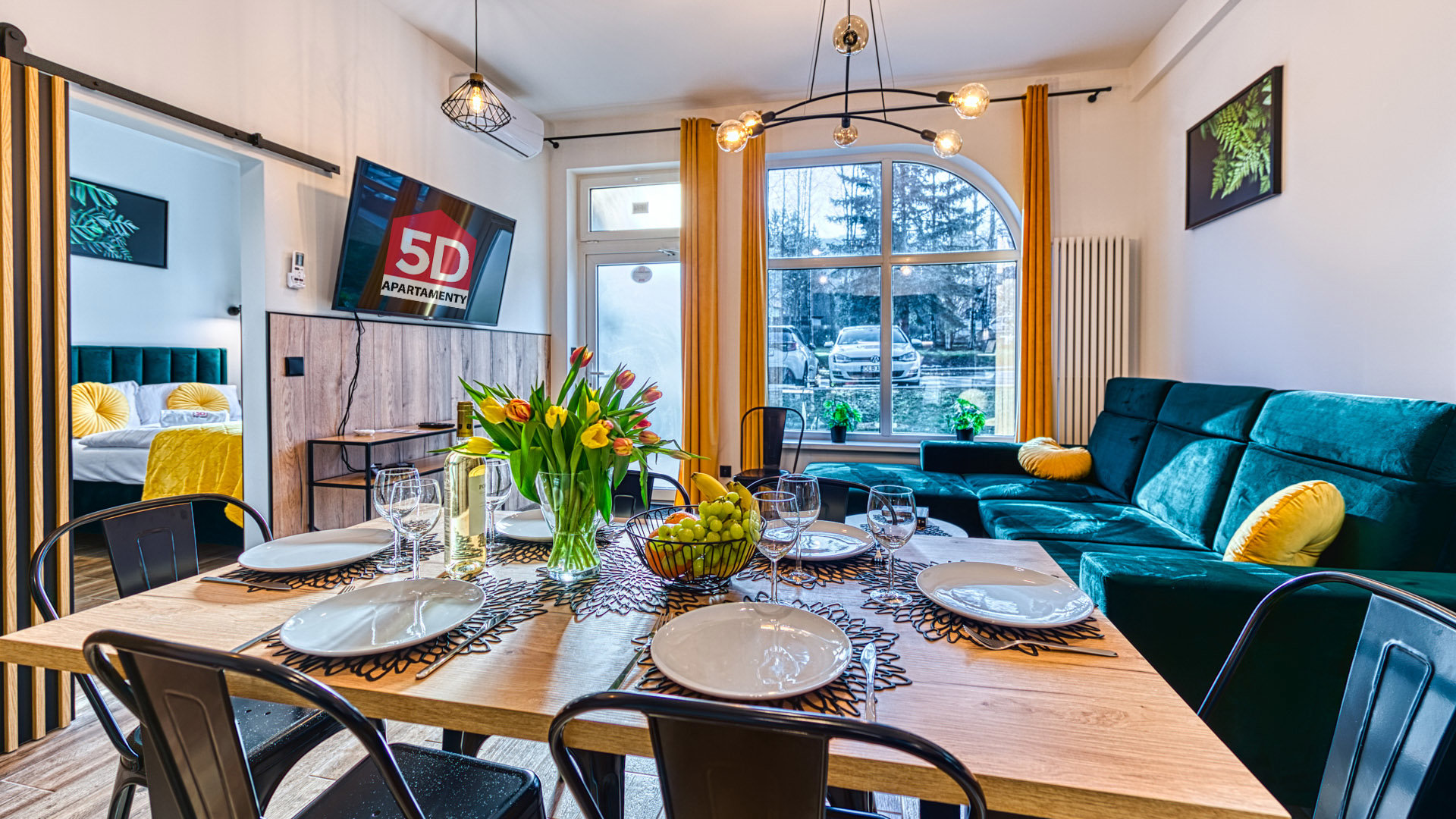 Apartament Luxury 3 Sypialnie, Sauna i Klimatyzacja - 5D Apartamenty