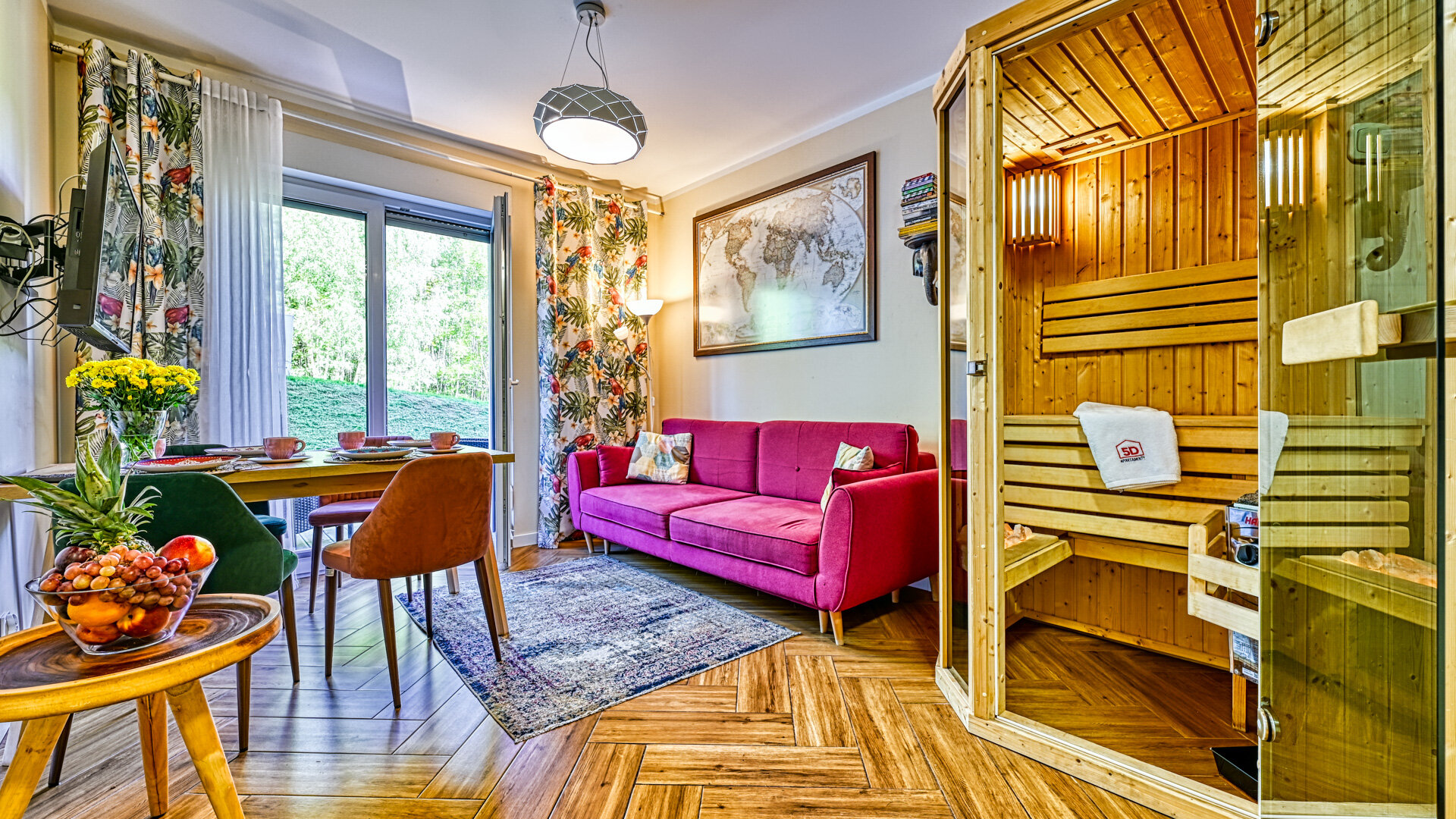 Apartament Podrózniczy z Sauną - 5D Apartamenty Świeradów Zdrój
