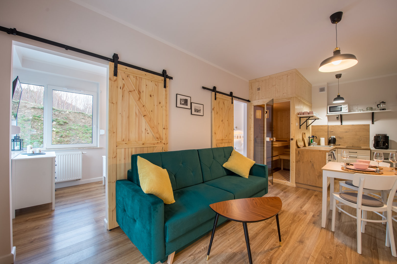 Apartament Tarasowy z Sauną - 5D Apartamenty Świeradów Zdrój