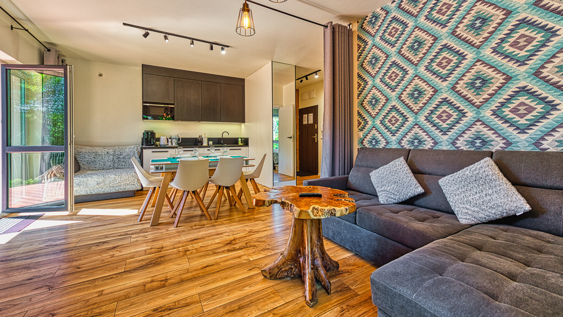 Apartament Garden z sauną - góralski styl w Holiday Mountain Residence -Świeradów-Zdrój