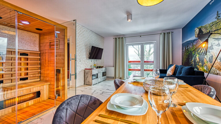 Apartament Sępia Góra Premium z sauną - widok na Sępią Górę, Świeradów-Zdrój