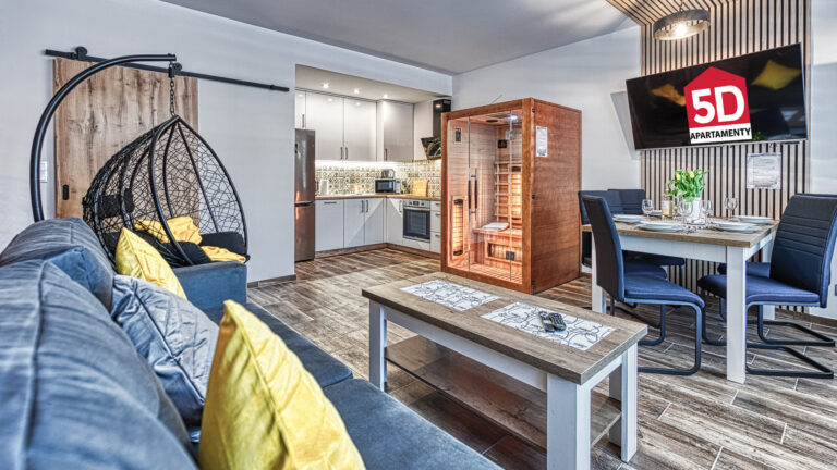 Apartament Stary Tartak 2 - apartament z sauną w Świeradowie Zdroju | Apartamenty 5D