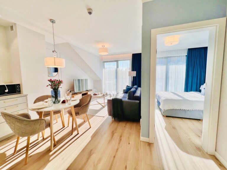 Apartament 304 - nowoczesne wnętrze w Rezydencji Niechorze